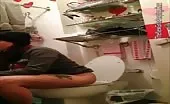 Spying on a hot teen shitting
