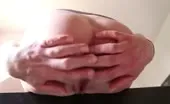 Chubby amateur shitting