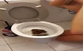 Forced girlfriend to eat poop