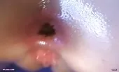 Hairy couple fuck hard with poop