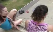 Two best friends poop together