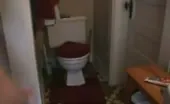wearing sunglasses while pooping