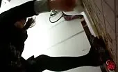 Hot japanese did a mess in public toilet