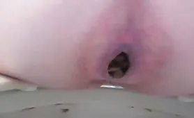 Pushing brown turds