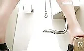 Ebony babe with big ass pooping