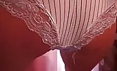 Lots of shit in black panties